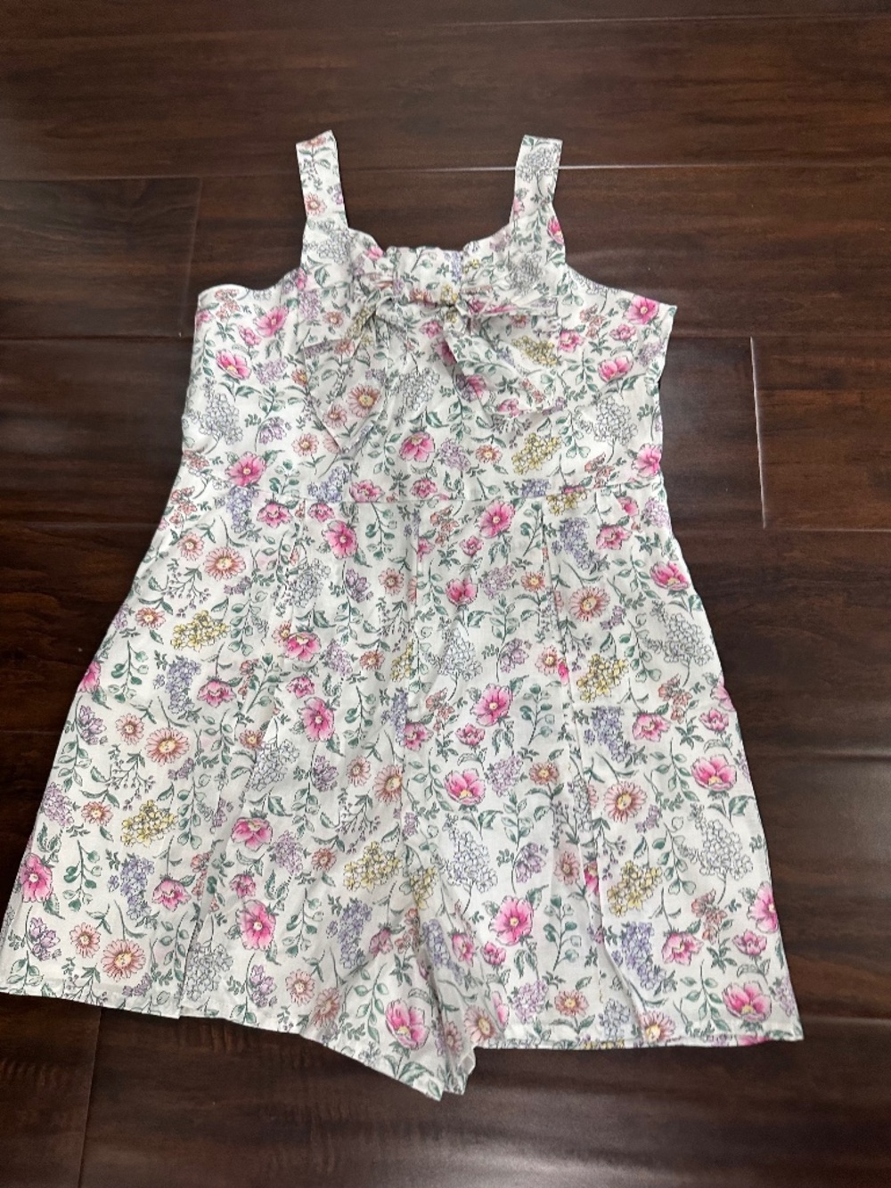 Janie and Jack floral romper